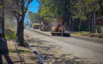 El intendente Andrés Lima detalla los avances en las obras de la calle Gutiérrez Ruiz