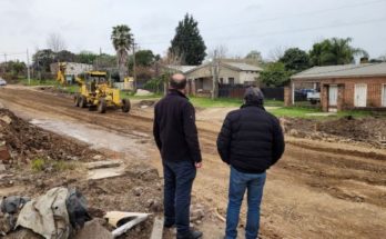 Intendente Andrés Lima: “Avanzan a buen ritmo las obras en calle Magallanes”