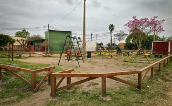 Intendente Lima y Mario Furtado destacan nuevo espacio de recreación y deporte en Ceibal Sur