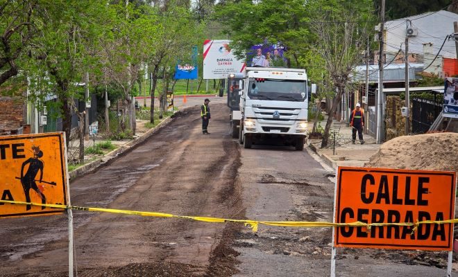 Intendente Andrés Lima informó sobre el comienzo de las obras en la calle 25 de Agosto