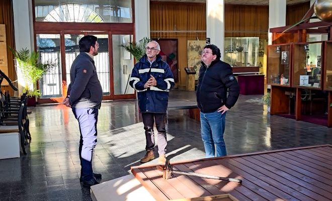 Avanzan las obras de remodelación en el Museo del Hombre y la Tecnología