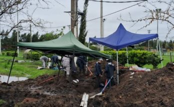 Restablecimiento del servicio de agua potable a la ciudad de Salto