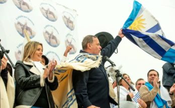 Delgado cerró Marcha de Masoller: pidió a la militancia blanca ir «casa por casa» y apeló a la «rebeldía blanca»