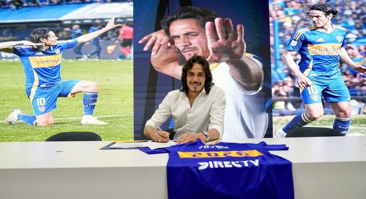 Argentina: Edinson Cavani renovó contrato con Boca hasta el 31 diciembre de 2026