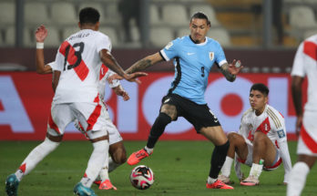 Eliminatorias: Uruguay, de floja actuación, cayó 1-0 ante Perú en Lima por la novena fecha