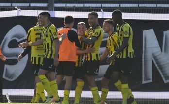 Clausura: Peñarol ganó 1-0 en su visita a Danubio con gol de Leo Fernández en la hora