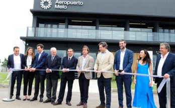 Lacalle Pou inauguró aeropuerto internacional de Melo