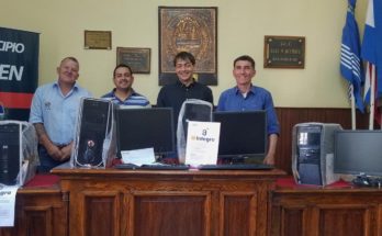 Se realizó la entrega de equipos informáticos al Municipio de Belén