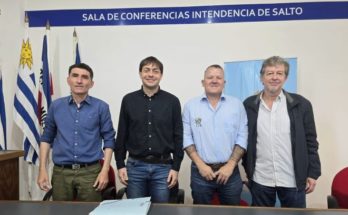 Intendente destaca gestiones ante Antel para inaugurar una Sala de Informática en Belén