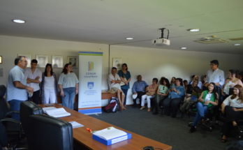 Entrega de títulos en la sede Salto Cenur Litoral Norte de la Universidad de la República