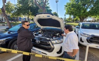 Intendente Lima y Gustavo Chiriff destacan la renovación de la flota vehicular de la Intendencia