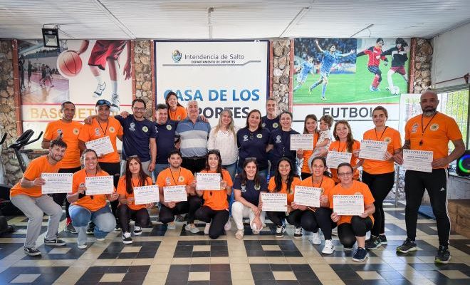 Se formaron 16 promotores deportivos de nueve localidades del departamento