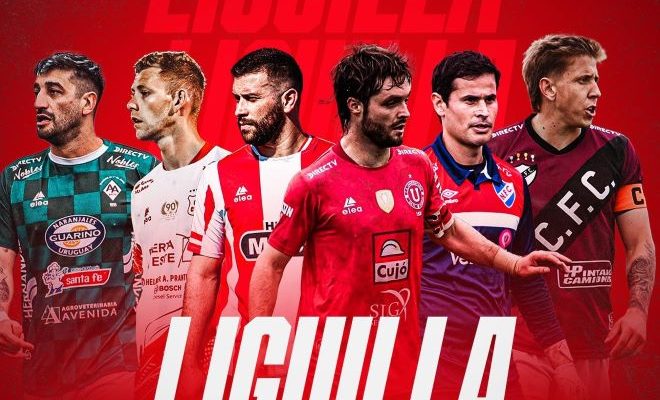 Universitario, River, Nacional, Ceibal, Ferro Carril y Arsenal jugarán la Liguilla de la Divisional A