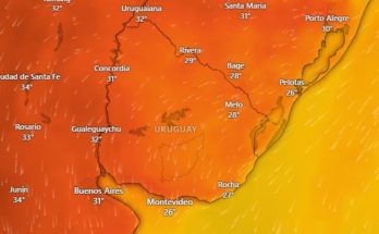 Meteorólogo anuncia intenso calor con hasta 40 °C: mirá qué día y en qué departamentos