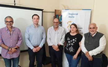 Nuevas autoridades en el Regional Norte del CMU, la sanducera María Fernanda Sánchez es la presidente