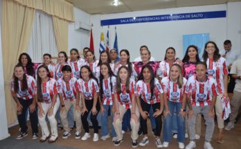 Se realizó la presentación oficial de la Selección de Fútbol Femenina Absoluta de Salto