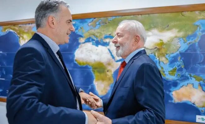 Lula recibió a Yamandú Orsi en Brasilia: “Estamos felices por su elección”