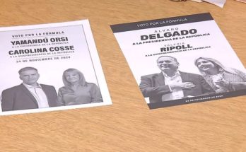 Intención de voto hacia el balotaje: Yamandú Orsi 45% y Álvaro Delgado 41%