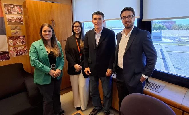 Álvaro Lima se reunió con representante de la Embajada de EEUU para fortalecer cooperación en Salto