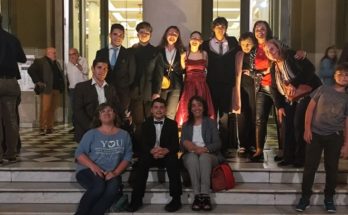 Estudiantes del Conservatorio Departamental de Música participaron en una gala en el Teatro Solís