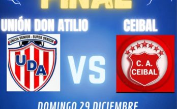 Unión Don Atilio y Ceibal juegan la final por el Campeonato Súper Senior en cancha de Universitario