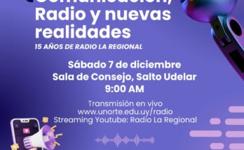 Jornada binacional de Radio y  Comunicación en la sede Salto Udelar