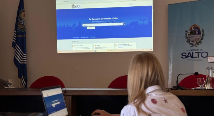 La Intendencia de Salto presenta avances de su nueva página web