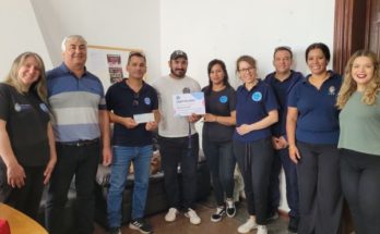 Intendencia entrega apoyo económico a la Asociación Civil Voluntarios al Servicio de la Comunidad
