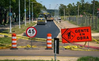 Comenzaron las obras de carpeta asfáltica en la Av. Ramón Vinci, confirmó el intendente Lima