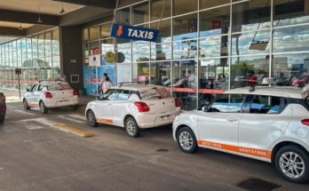 Declaran libre y transitoria la parada de taxímetros en la Terminal de Ómnibus del Salto Shopping