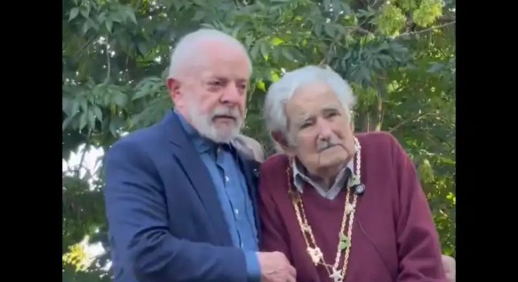 José Mujica recibió la Cruz del Sur de manos de Lula da Silva: “es la persona más extraordinaria que conocí”