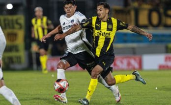 Serie Río de la Plata: Peñarol empató con Colo Colo 1-1 en Maldonado, en un duelo caliente