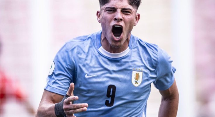 Sudamericano sub-20: Uruguay venció 2-1 a Chile en el debut con gol agónico en la adición