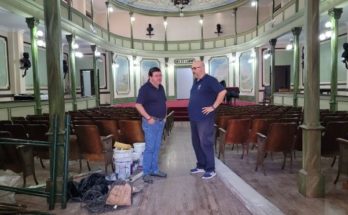 Continúan las obras de remodelación del Ateneo de Salto