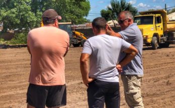 Intendencia de Salto acondiciona nueva cancha de baby fútbol de Chaná