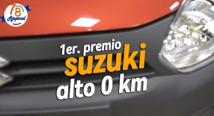 AJUPENSAL recuerda que hasta el 30 de enero el ganador tiene tiempo para levantar el Auto 0 km