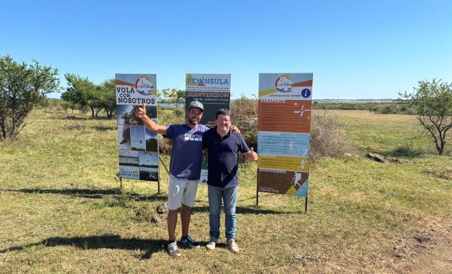 Gustavo Chiriff visita proyecto de Ecoturismo en El Terrible