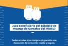 Subsidio de recargas de garrafas de Super gas para beneficiarios Mides