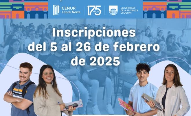 Universidad de la República creó una web específica sobre Inscripciones 2025