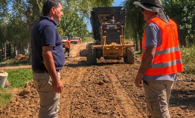 Obras y Servicios Públicos coordinan trabajos en los barrios La Chacrita, Williams, Da Rosa y Goslino