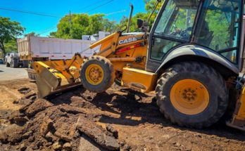 Intendente Lima prioriza infraestructura vial con nuevas obras en calle Rivera