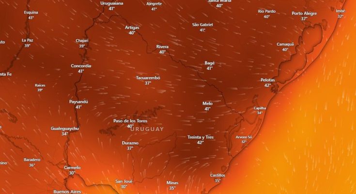 Ola de calor será larga, llegará a los 43 °C y generará “tormentas severas”, según Metsul