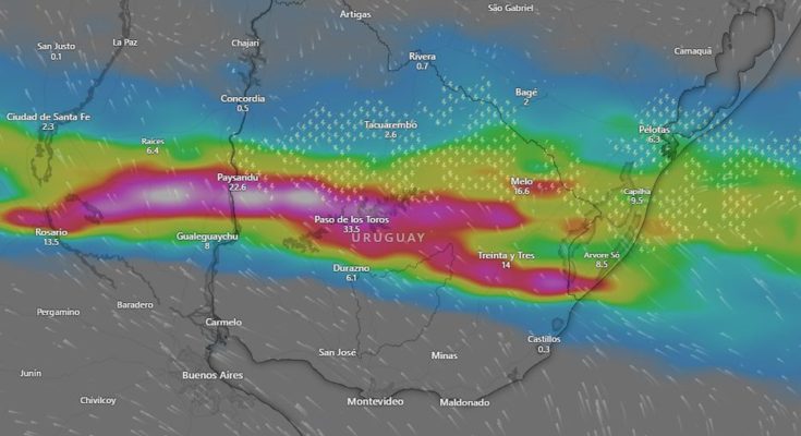 Inumet: detrás del calor llegan “tormentas fuertes y puntualmente severas”