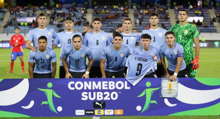 Sudamericano sub-20: Uruguay empató 1-1 con Chile y peligra su clasificación al Mundial