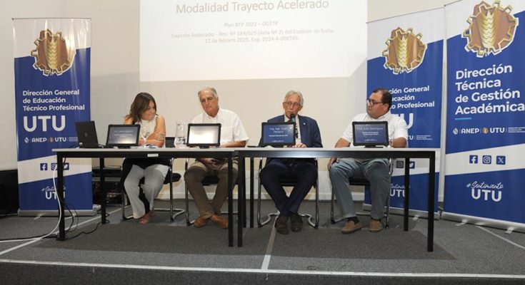 UTU lanzó Bachillerato Técnico Profesional en modalidad Trayecto Acelerado