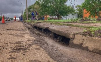 Intendente Lima resalta la importancia de la limpieza de cordón cuneta y bocas de tormenta