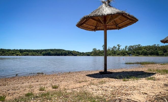 Las playas del Parque del Lago quedan nuevamente habilitadas