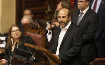 Sebastián Valdomir asumió la presidencia de la Cámara de Diputados: pidió “diálogo político” sin “descalificar”