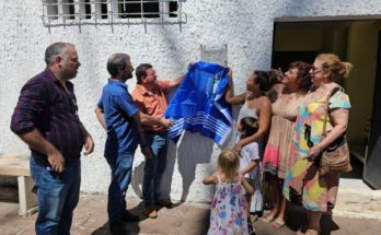 Homenaje a Yony Rodríguez en el Parque Harriague de Salto