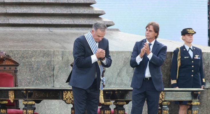 De Salinas a plaza Independencia: así fue el primer día de Orsi como presidente